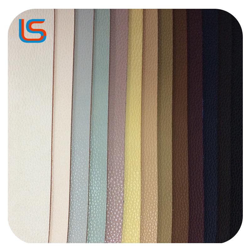 DK#012 PVC Artificial Leather - Decorative, Sofa & Luggage Grade, Classic Litchi Texture with Soft Touch