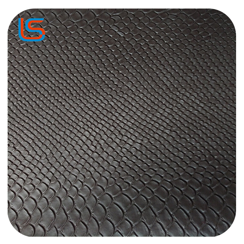 HD#DK006 PVC Leather for Decor & Luggage - Realistic Crocodile Grain, High-End Design