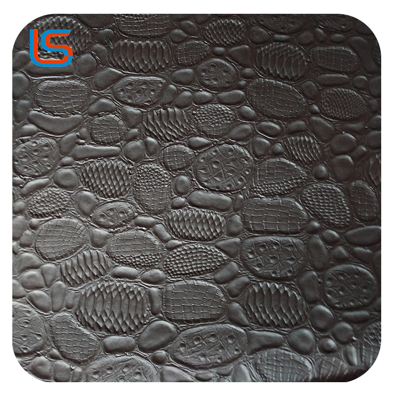 HD#DK006 PVC Leather for Decor & Luggage - Realistic Crocodile Grain, High-End Design