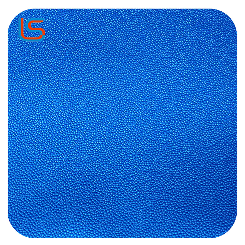 HD#DK007 PVC Leather for Decor & Luggage - Bubble Embossed Texture, Versatile & Eye-Catching