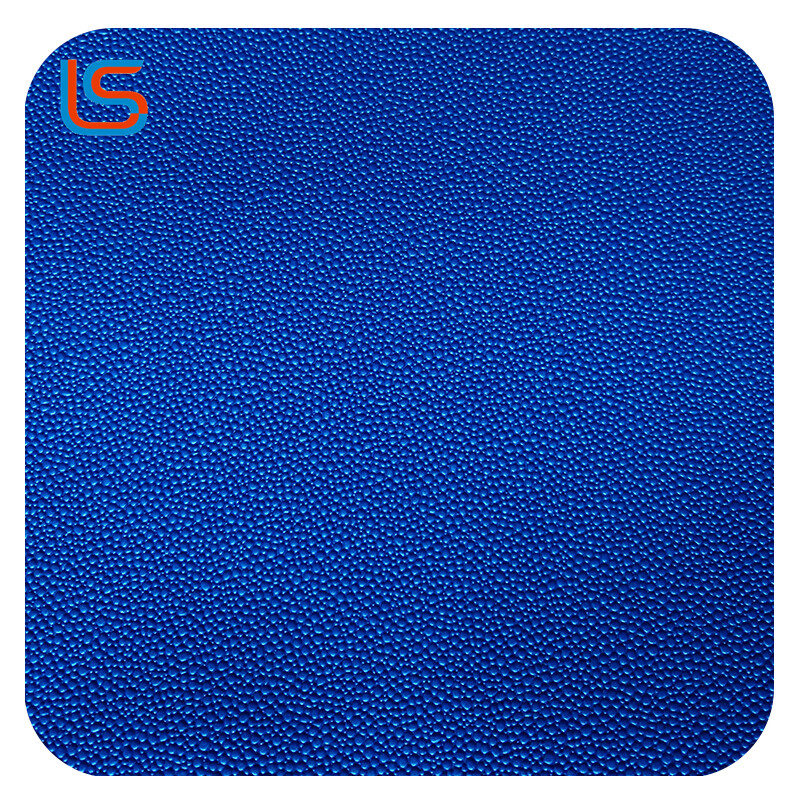HD#DK007 PVC Leather for Decor & Luggage - Bubble Embossed Texture, Versatile & Eye-Catching