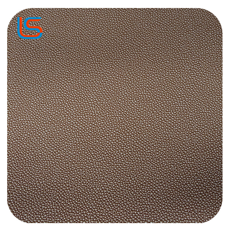 HD#DK007 PVC Leather for Decor & Luggage - Bubble Embossed Texture, Versatile & Eye-Catching
