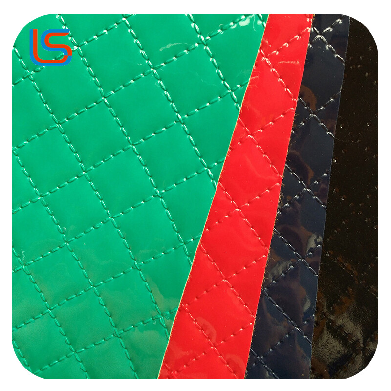 HD#GG003-Eco-Friendly High-Gloss Handbag Leather – Imitation Stitching & Crocodile Textures