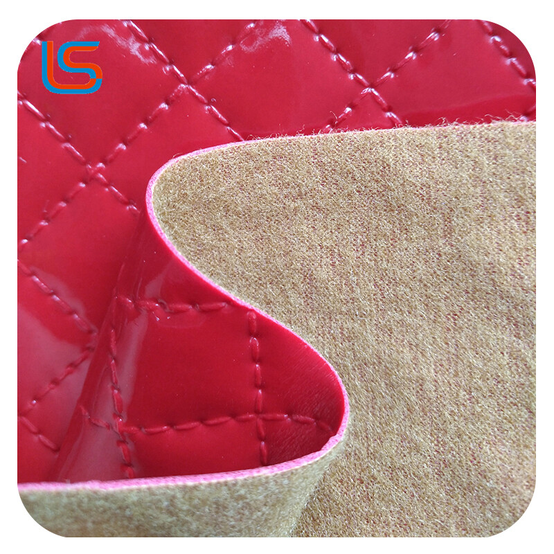 HD#GG003-Eco-Friendly High-Gloss Handbag Leather – Imitation Stitching & Crocodile Textures