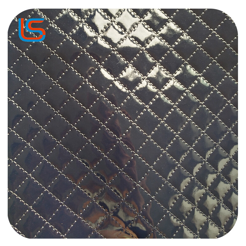 HD#GG003-Eco-Friendly High-Gloss Handbag Leather – Imitation Stitching & Crocodile Textures