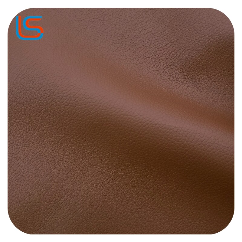 HDA#ZK137 0.8MM PVC Artificial Leather with Fish Scale Backing - Baby Skin Texture Surface, Soft Elastic Handfeel for Infant Products & Luxury Upholstery