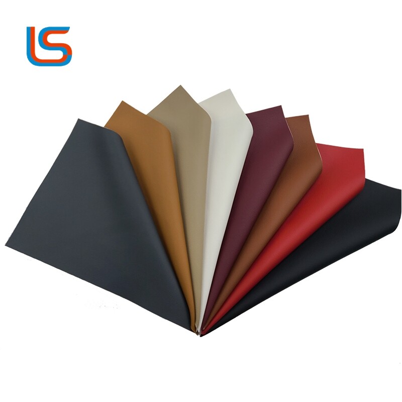 HDA#ZK137 0.8MM PVC Artificial Leather with Fish Scale Backing - Baby Skin Texture Surface, Soft Elastic Handfeel for Infant Products & Luxury Upholstery