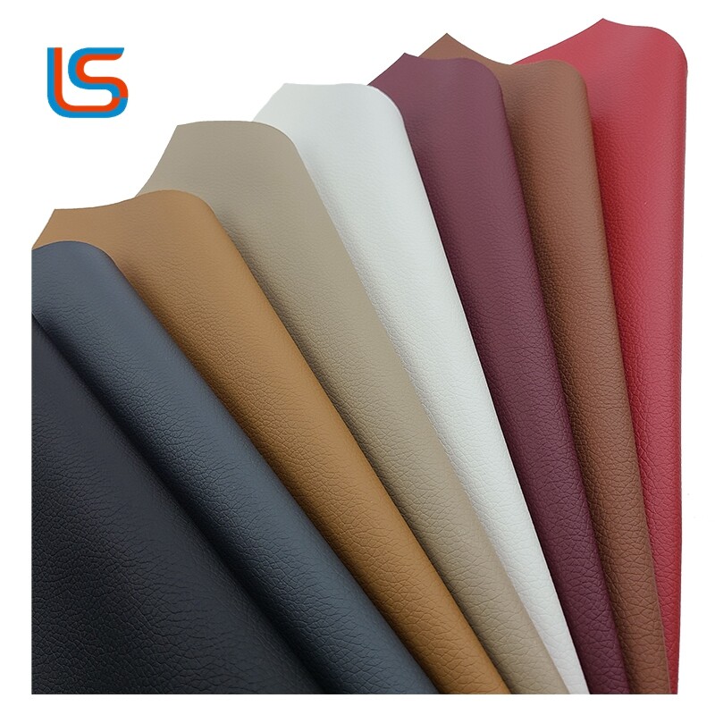 HDA#ZK137 0.8MM PVC Artificial Leather with Fish Scale Backing - Baby Skin Texture Surface, Soft Elastic Handfeel for Infant Products & Luxury Upholstery