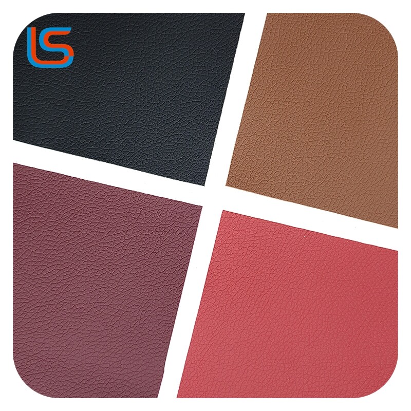 HDA#ZK137 0.8MM PVC Artificial Leather with Fish Scale Backing - Baby Skin Texture Surface, Soft Elastic Handfeel for Infant Products & Luxury Upholstery
