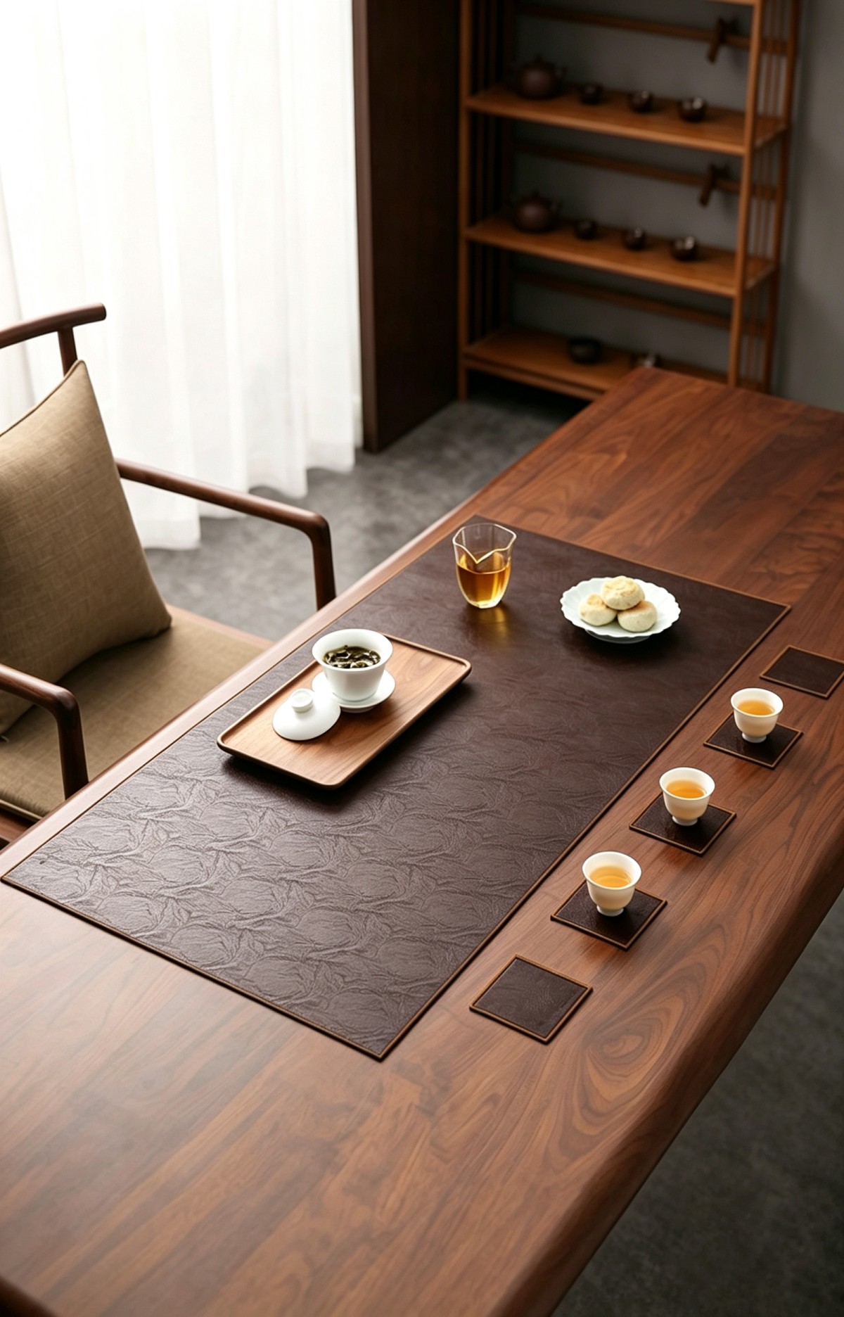 皮制品一期 (3) Artificial Leather Products Phase 1 — Upholstered Table Mats & Seat Cushions