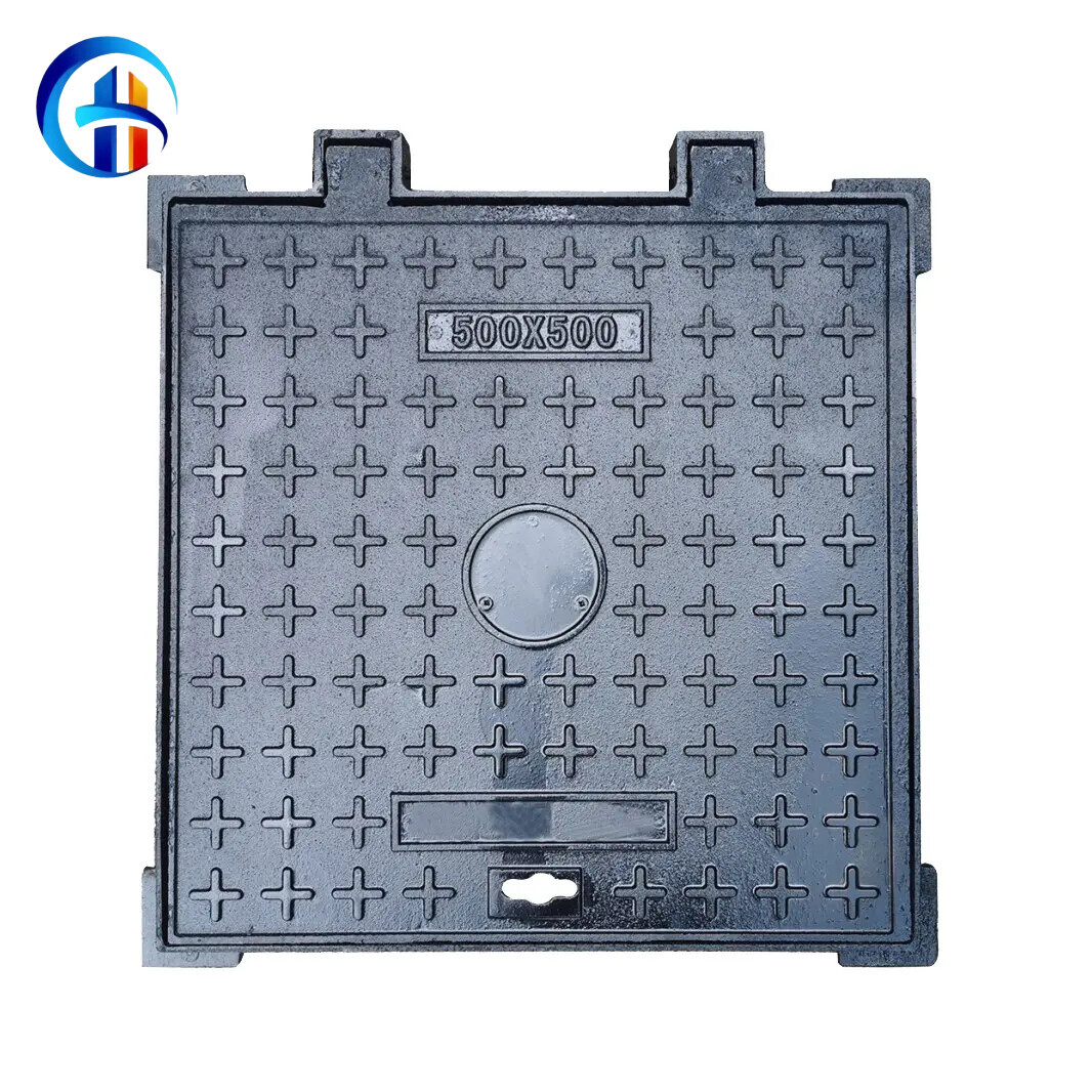 B125 300mm 600mm 900mm Dia Oem EN124 Light Duty Ductile Iron Manhole Covers Frame