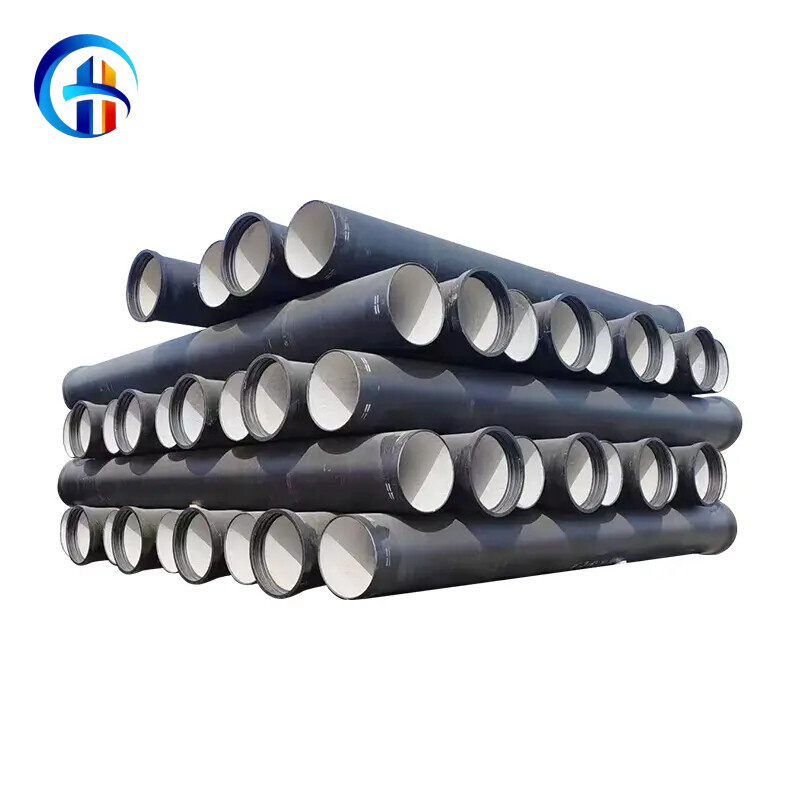 Manufacturer ISO2531 EN598 DN80-DN2600 ISO2531 EN545 Ductile Cast Iron Pipe For Sewer Water Pipeline Fast Delivery