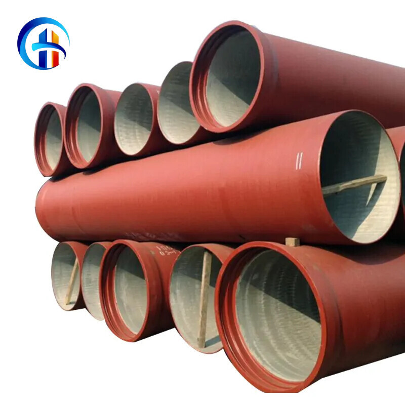 200mm 300mm 350mm 400mm Ductile Iron Pipe ISO2531 En545 En598 Class K7 K8 K9 Water Pressure Ductile Iron Pipe Fitting
