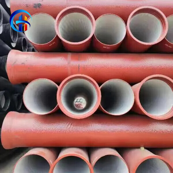 200mm 300mm 350mm 400mm Ductile Iron Pipe ISO2531 En545 En598 Class K7 K8 K9 Water Pressure Ductile Iron Pipe Fitting