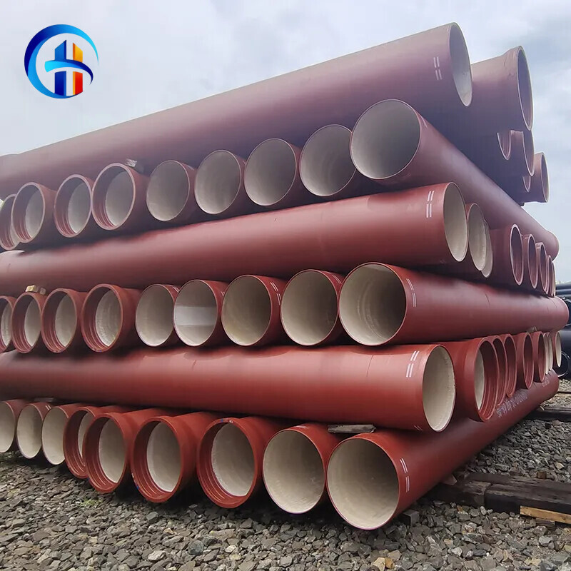200mm 300mm 350mm 400mm Ductile Iron Pipe ISO2531 En545 En598 Class K7 K8 K9 Water Pressure Ductile Iron Pipe Fitting