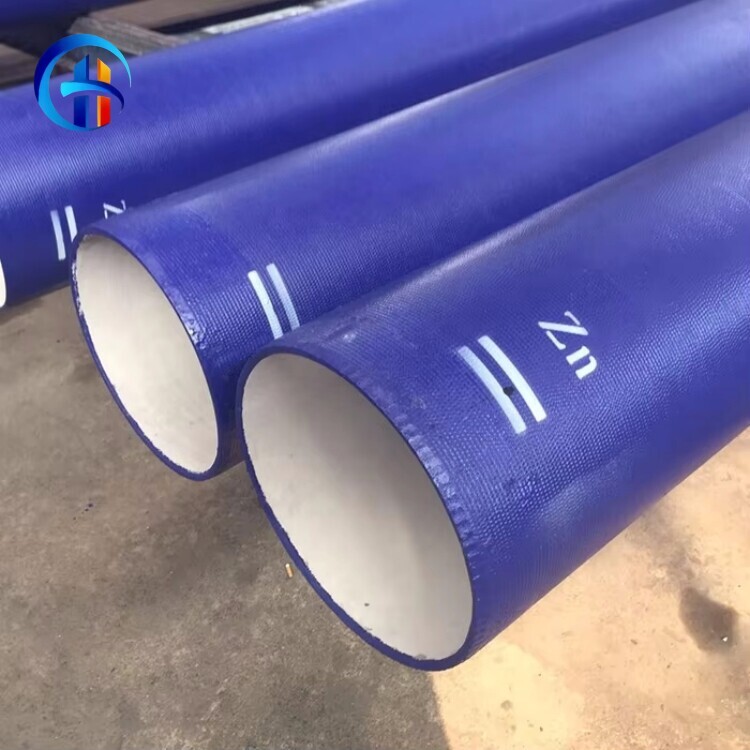 En545 Class K7/K8/K9 DN80mm 100mm 200mm 300mm 350mm Ductile Iron Pipe/Ductile Iron Cast Pipe