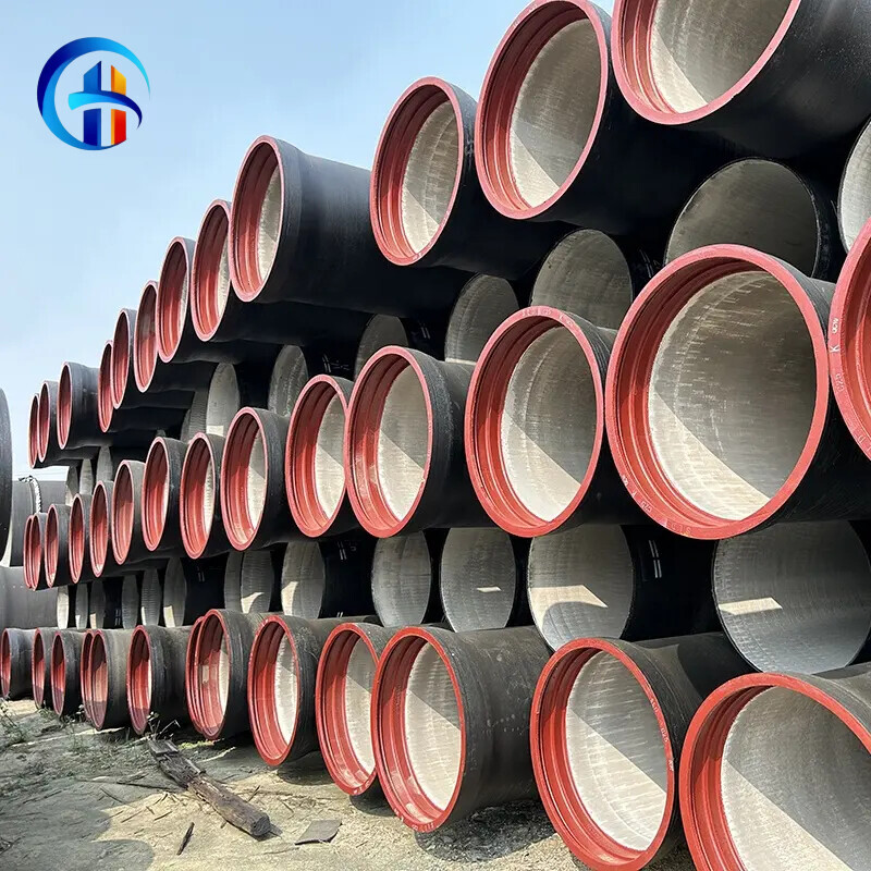 Wholesale Astm K7 K8 K9 100mm 200 250mm Dn125 Dn2200 Dn500 Dn 600 C40 Dn800 4 Inch Black Cast Ductile Iron Water Pipe Price