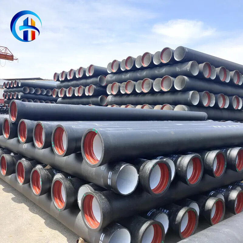 Wholesale Astm K7 K8 K9 100mm 200 250mm Dn125 Dn2200 Dn500 Dn 600 C40 Dn800 4 Inch Black Cast Ductile Iron Water Pipe Price