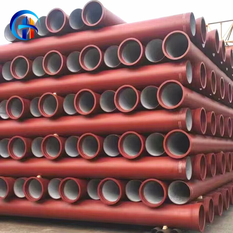 200mm 300mm 350mm 400mm Ductile Iron Pipe ISO2531 En545 En598 Class K7 K8 K9 Water Pressure Ductile Iron Pipe Fitting