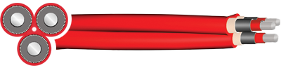 BS7870 Triplex Aluminium Power Cable 11kV - XLPE, MDPE - 70mm to 300mm