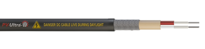 PV-ULTRA Solar Energy Cable, Black Tuff Sheath