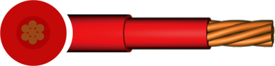 6181X Single Core Cathodic Protection Cable - XLPE, Non-Armoured, PVC - 6mm to 185mm
