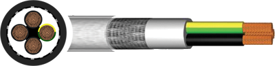 SY Control Flexible Cable - BS EN 50525-2-11, VDE 0250, PVC - 0.75mm to 95mm
