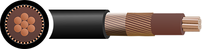 DNO Approved CNE Copper Straight Concentric Cable - XLPE, PVC - 4mm to 35mm