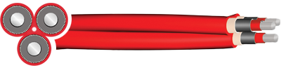 Northern Powergrid Approved Triplex Cable - 11kV, XLPE, MDPE - 95mm-300mm