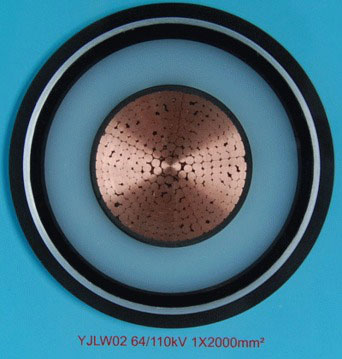 110kV cross-linked polyethylene insulated power cable