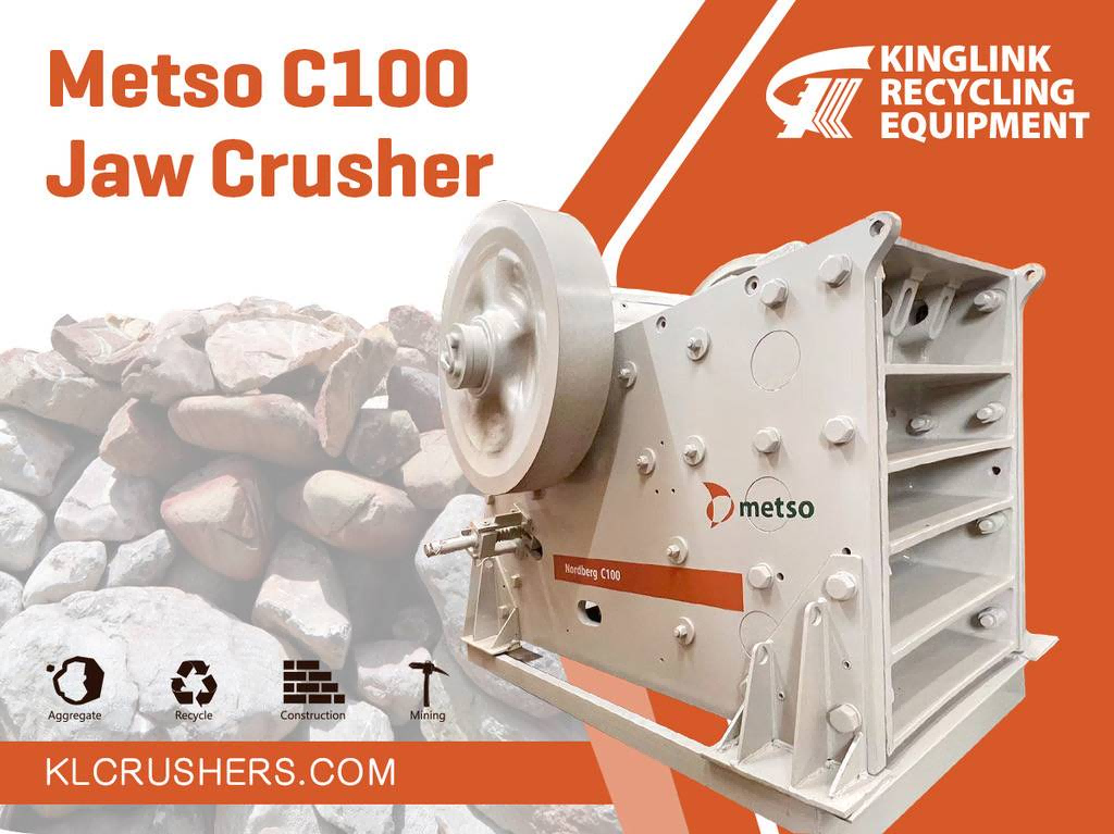 Metso Nordberg C100 Jaw Crusher