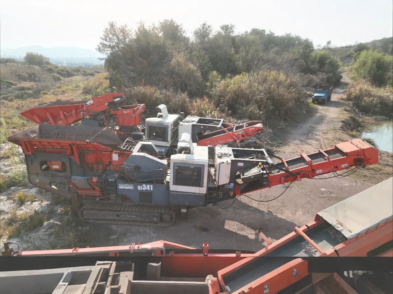 Savdvik QJ341 QH441 QA451 Crushing Plant