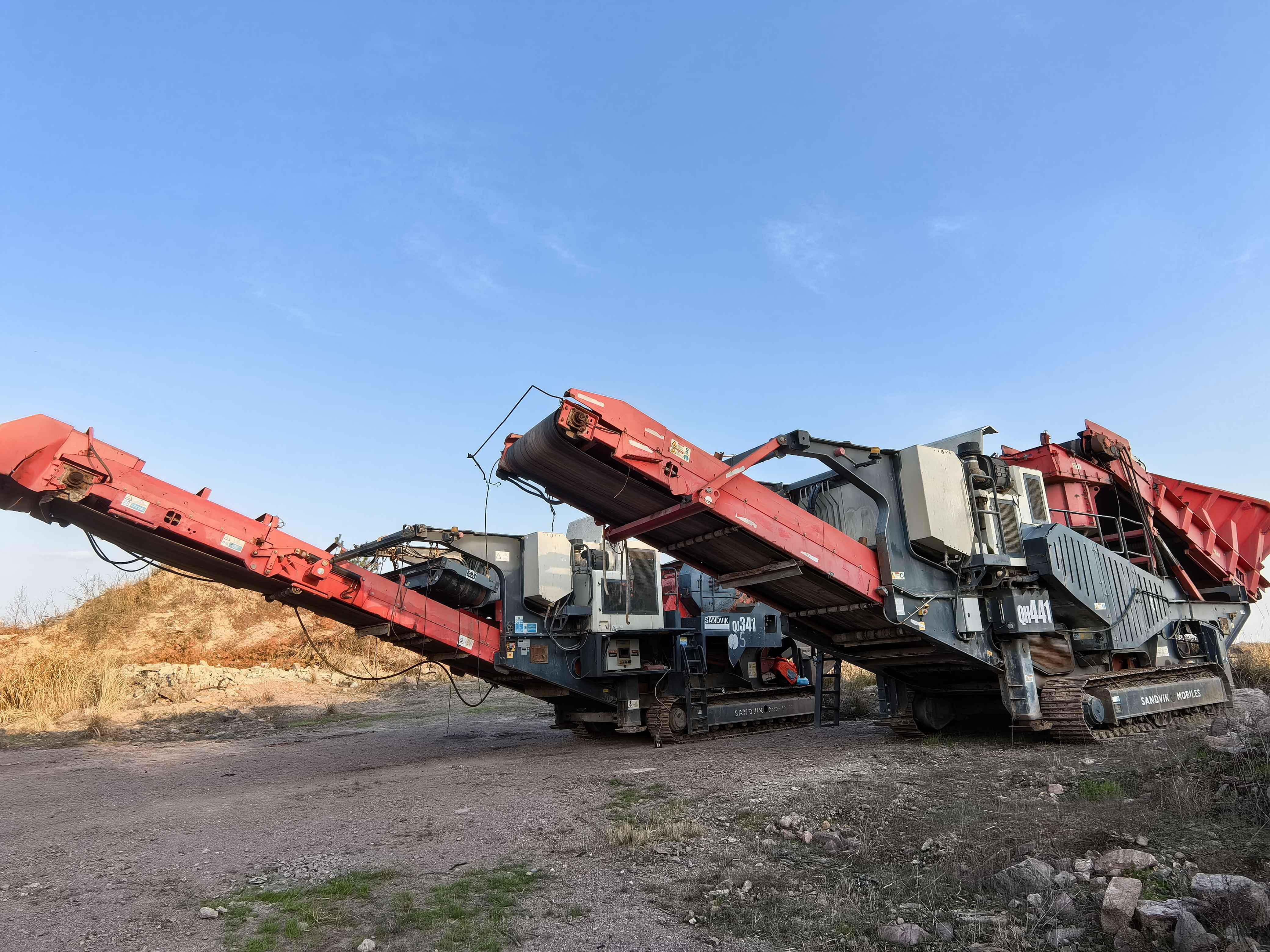 Savdvik QJ341 QH441 QA451 Crushing Plant