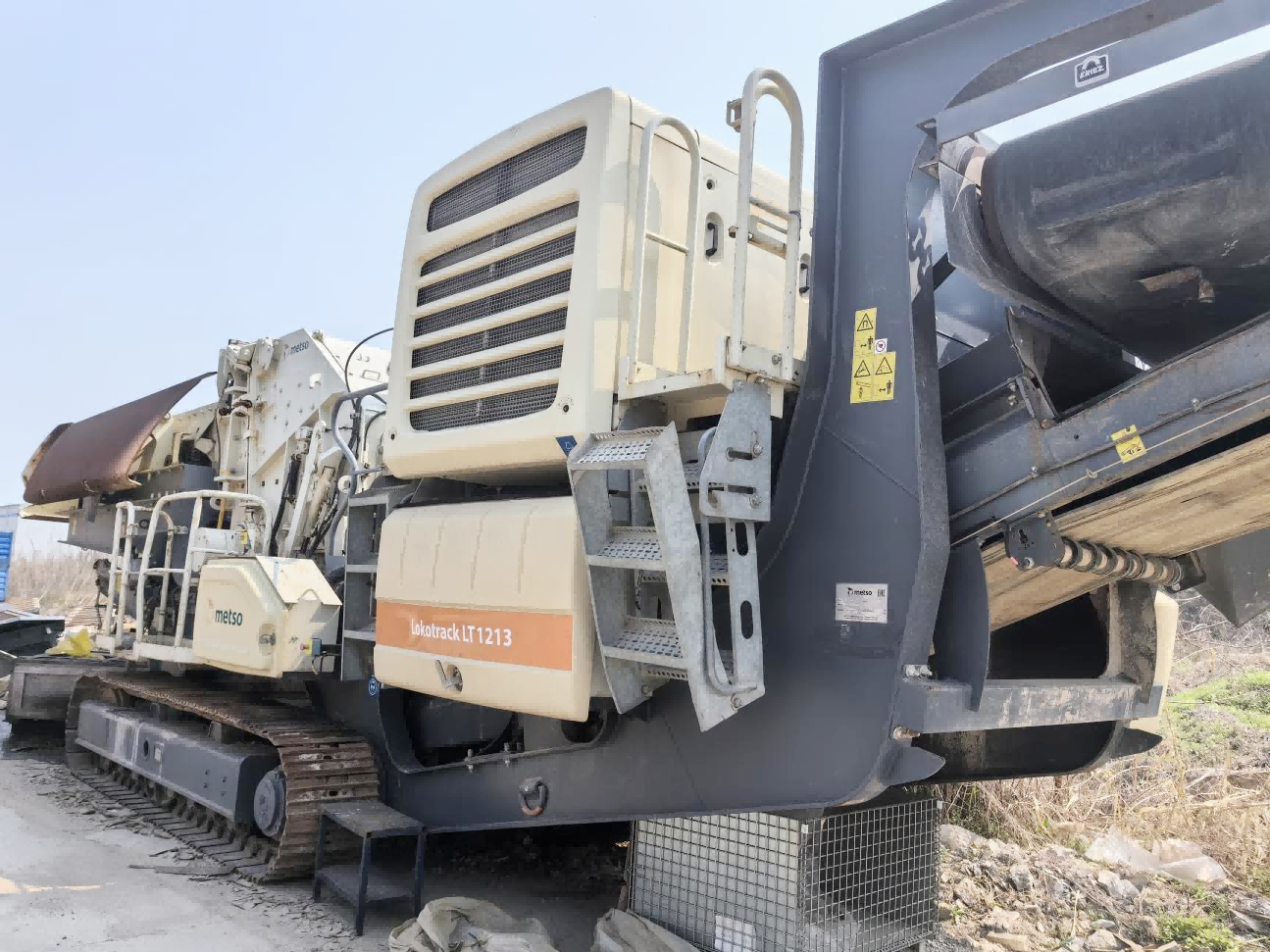 Metso Lokotrack LT1213 mobile impact crusher