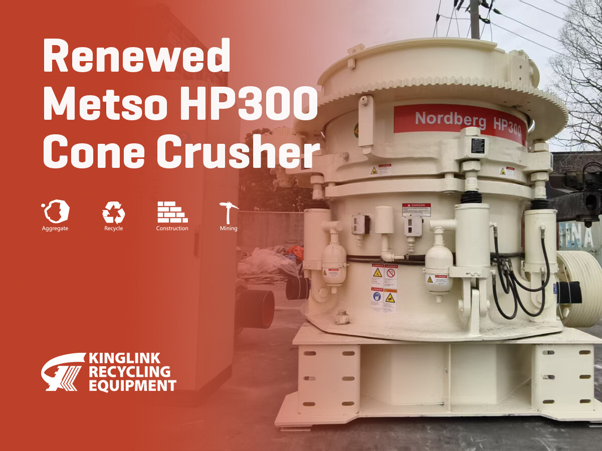 Kinglink Used Cone Crusher Shipped to Brazil