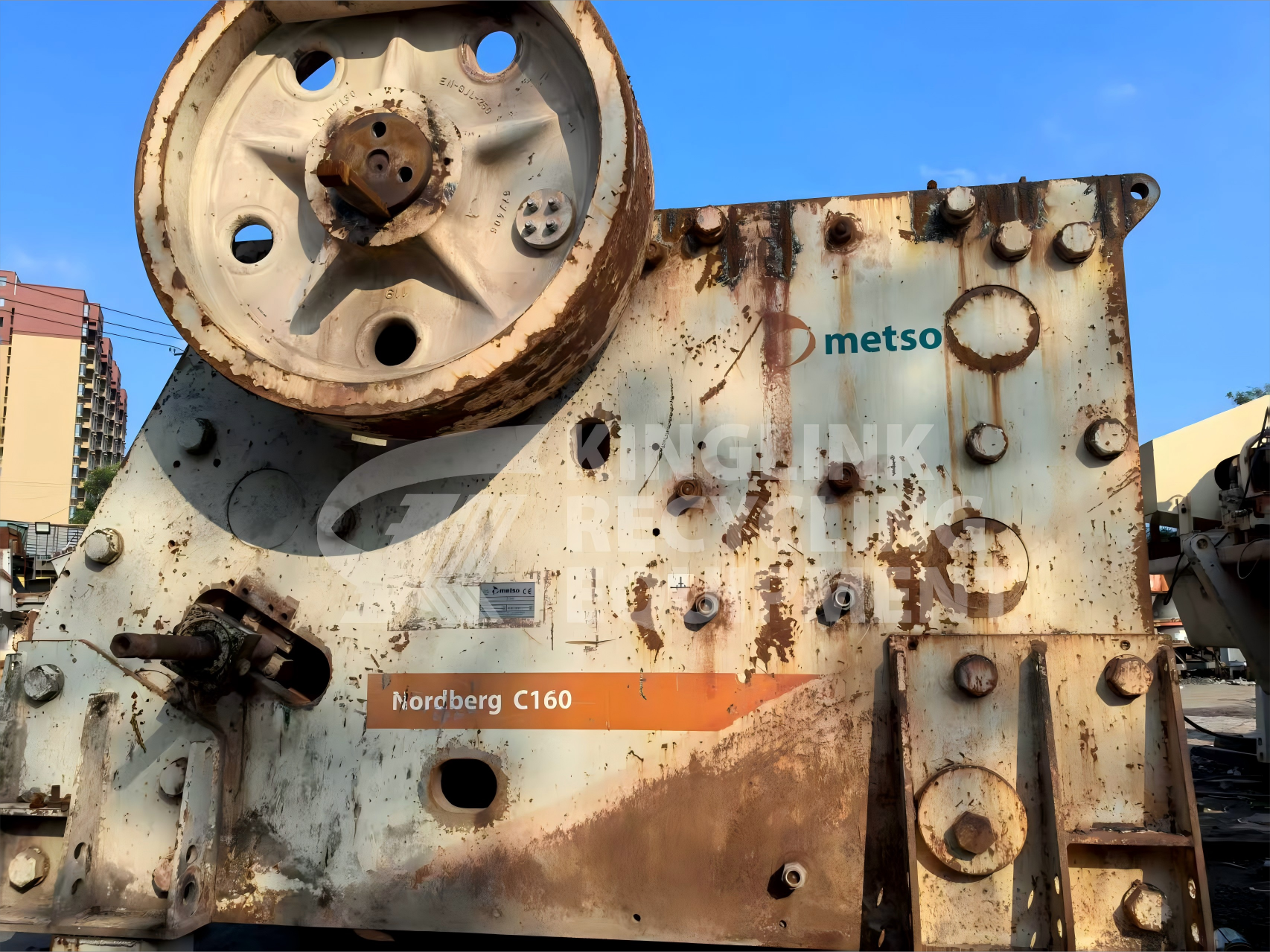 Used Metso C160 Jaw Crusher
