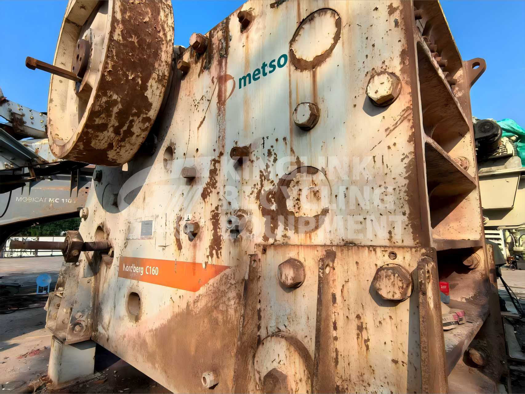 Used Metso C160 Jaw Crusher