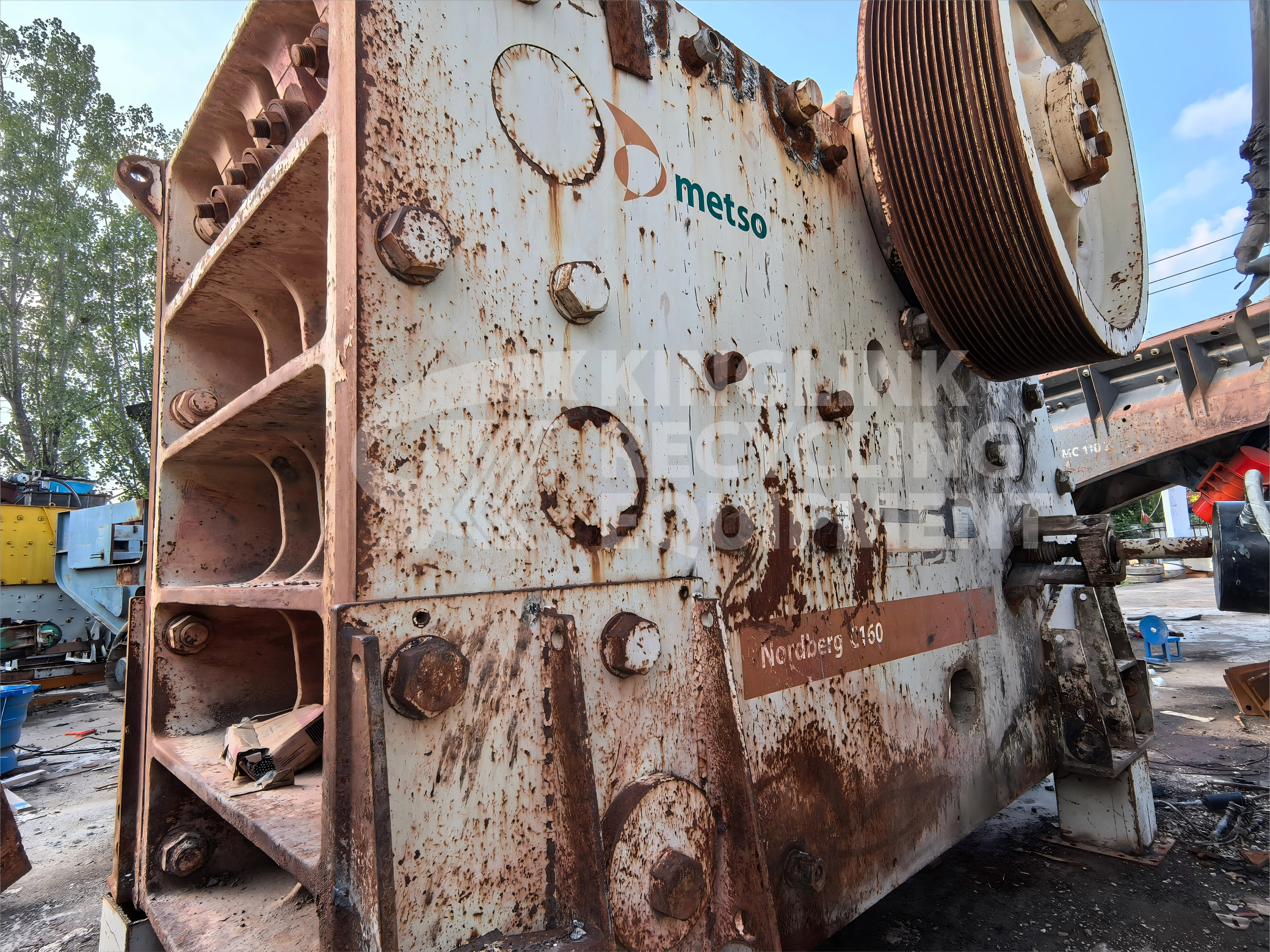 Used Metso C160 Jaw Crusher