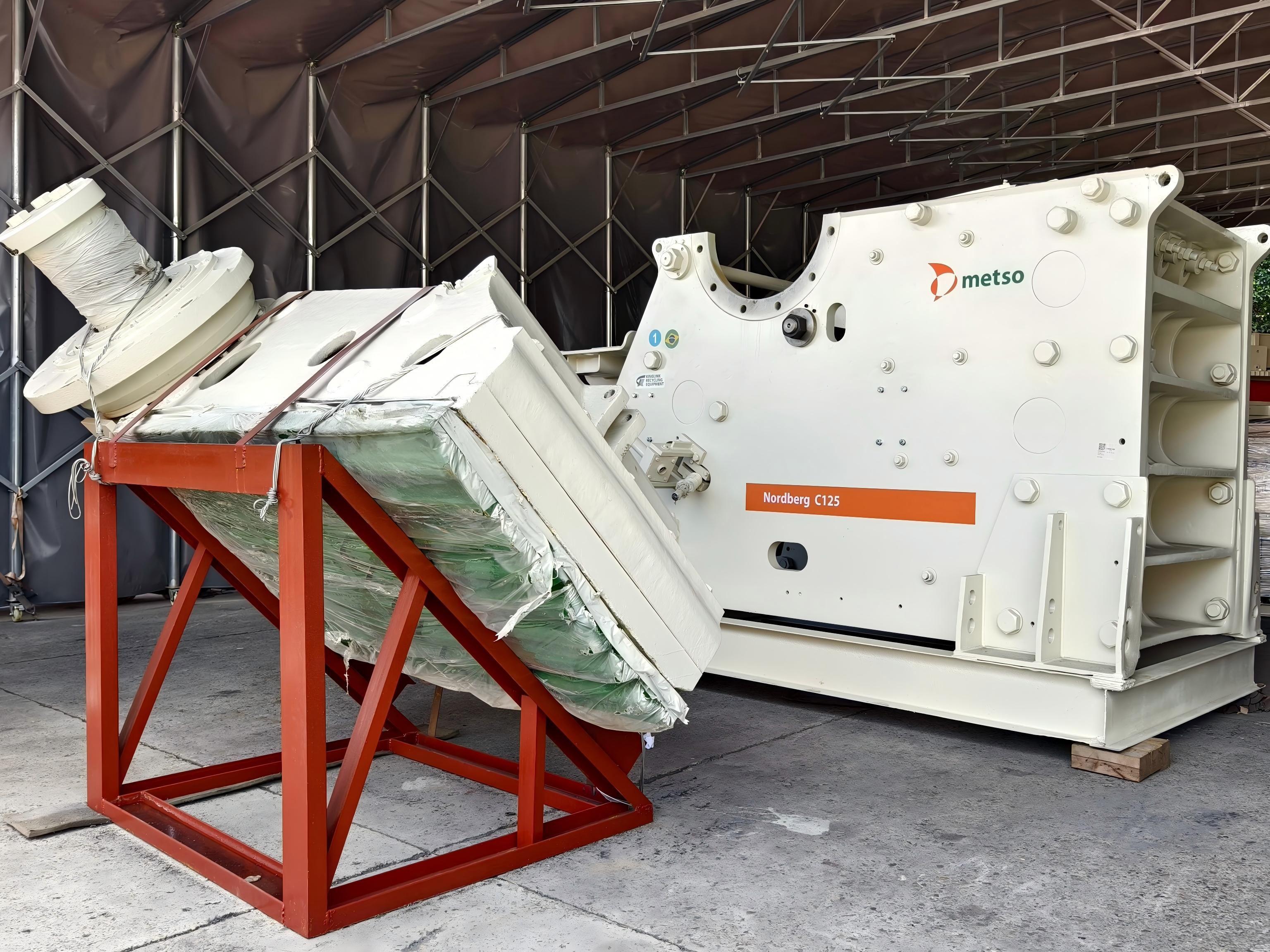 Renewed Metso Nordberg C125 Jaw Crusher