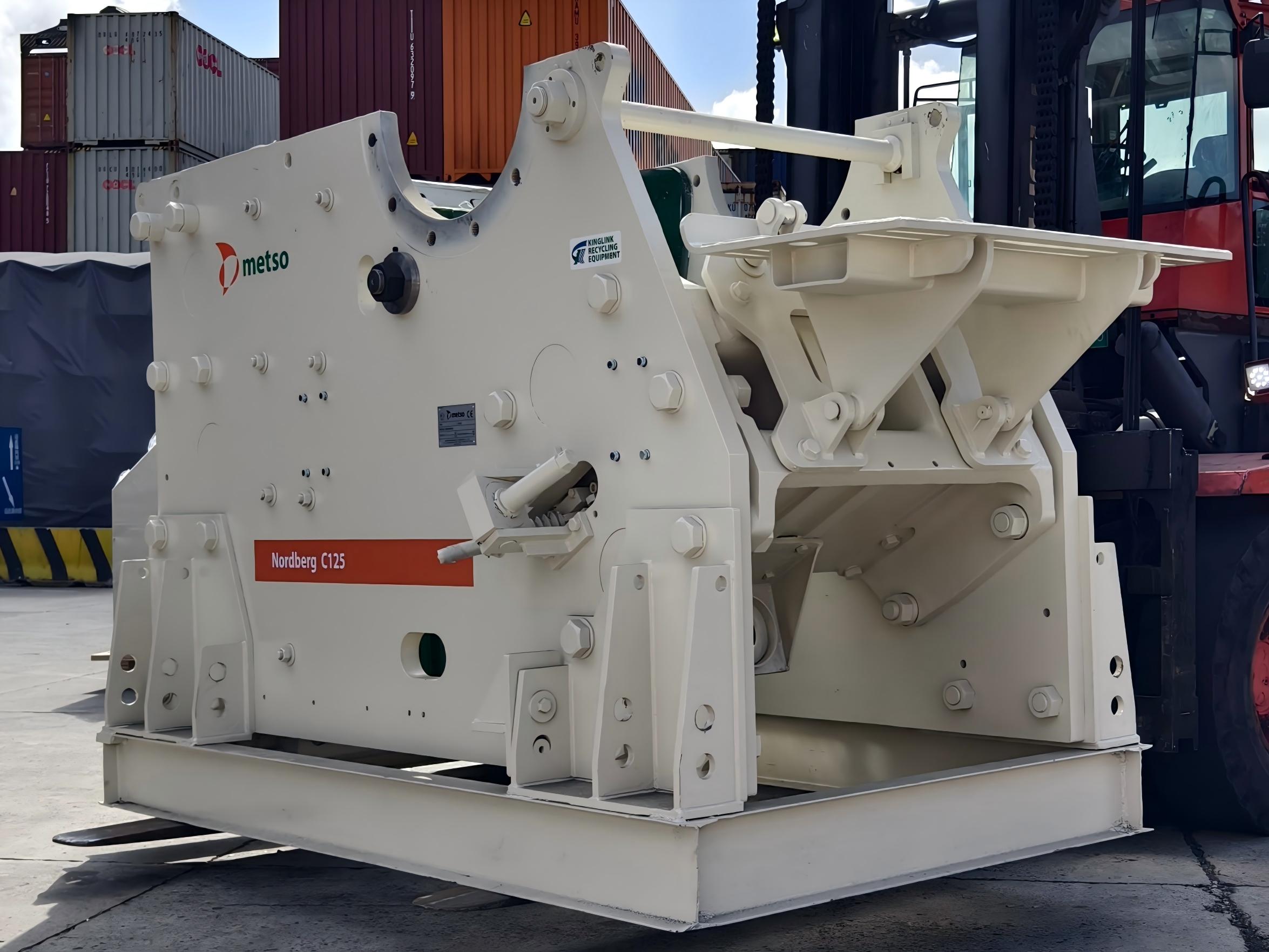Renewed Metso Nordberg C125 Jaw Crusher