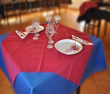 TNT table cloth