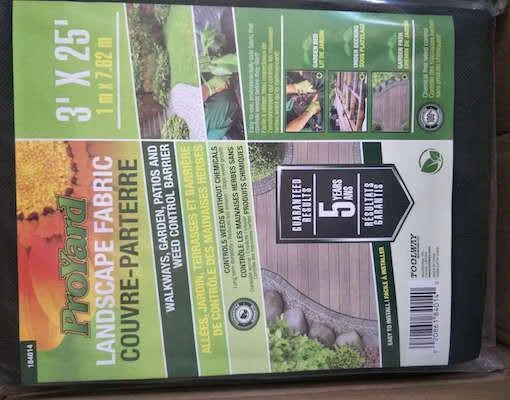 PP Nonwoven Horticulture Landscape Fabric For North America And EU Supermarket