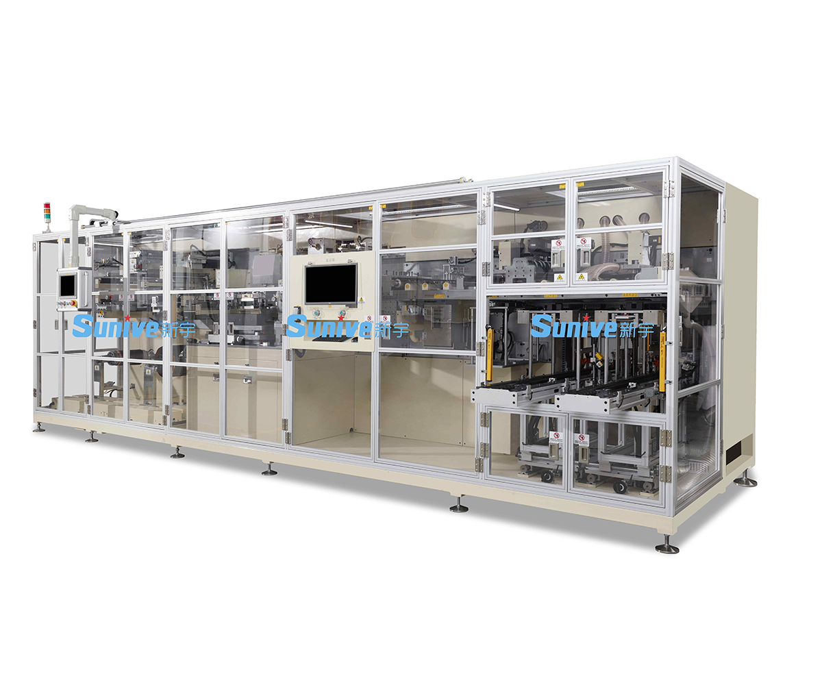 Single-sheet Electrode Die cutting Machine