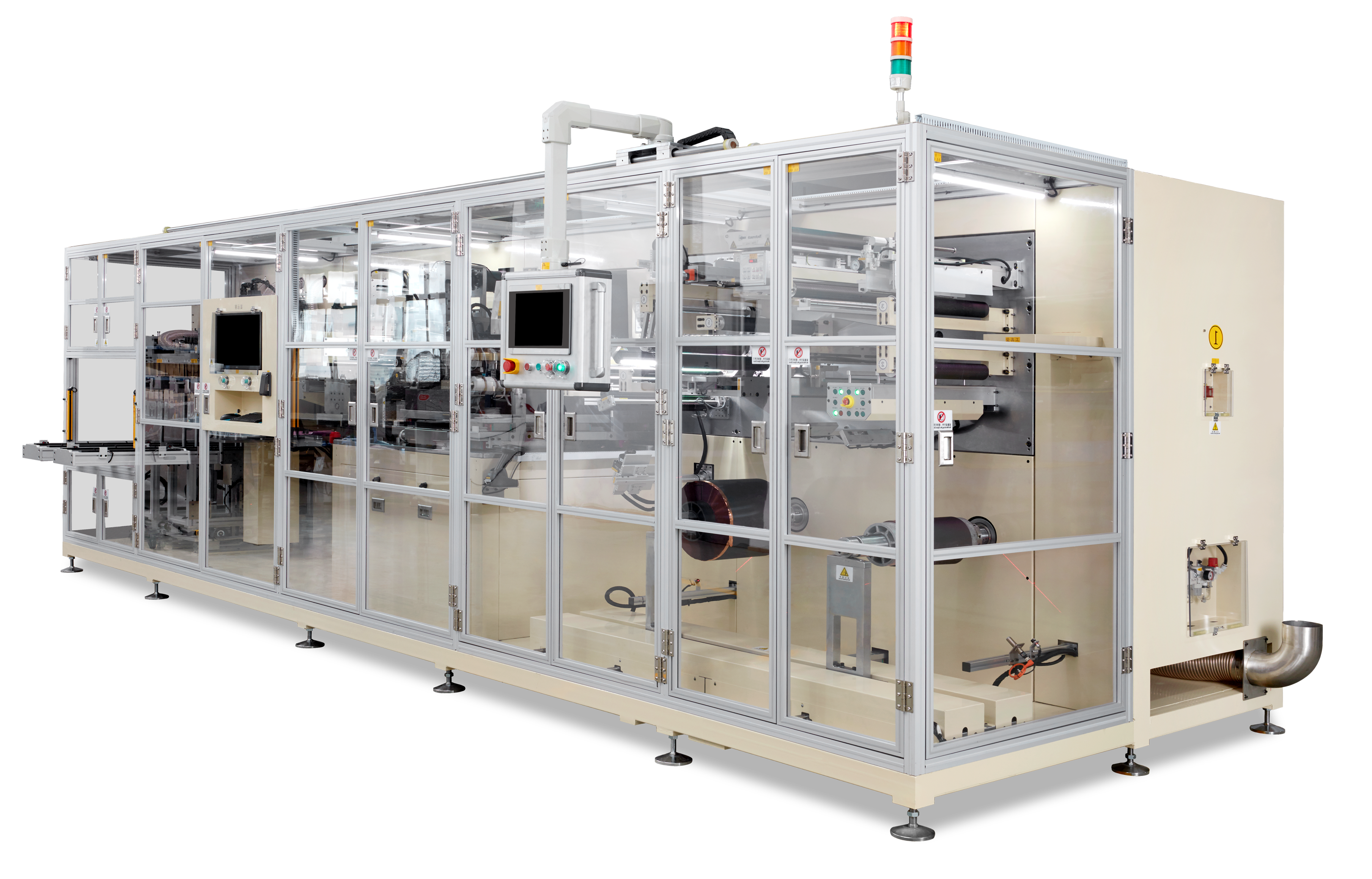 Single-piece Electrode Laser Cutting Machine