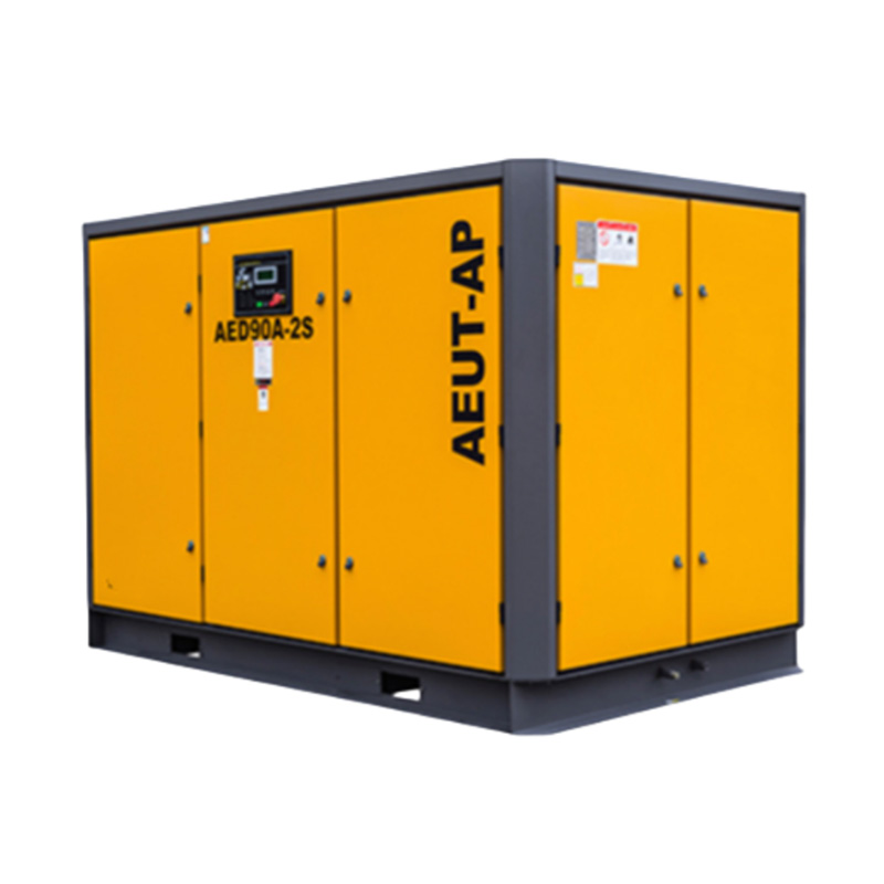 Two Stages Screw Air Compressors Low Power Consumption 