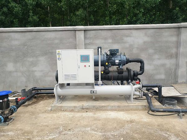 50TR Water Cooled Screw Chiller In Kenya.jpg