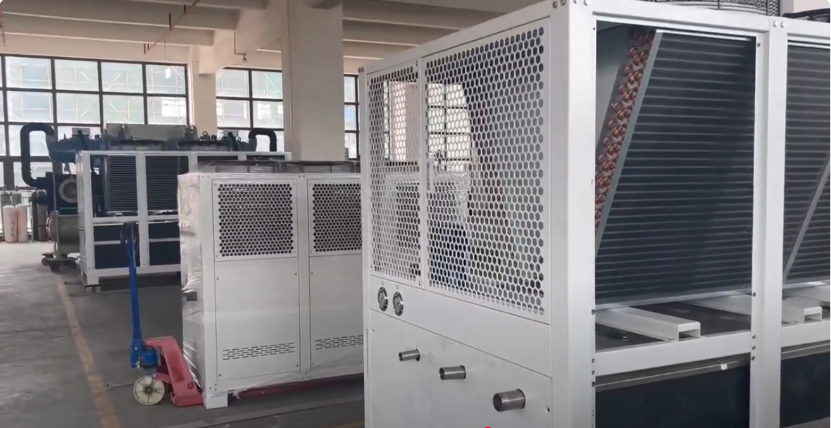 30HP Air Cooled Chiller Internal With SS Tank