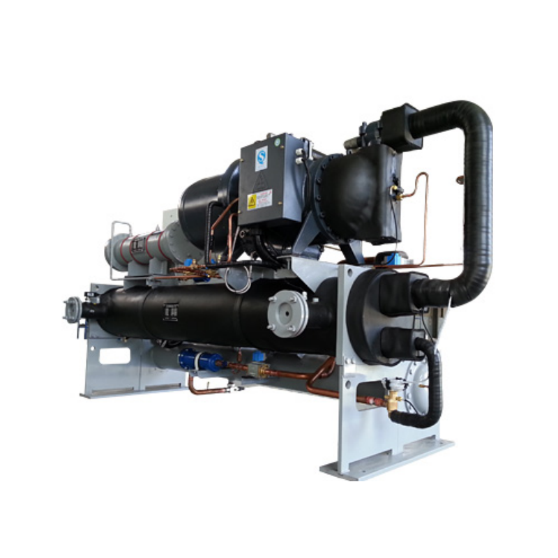 Water Cooled Screw Chiller For Injection Molding Plastic High Effective Industrial Water Cooling System 