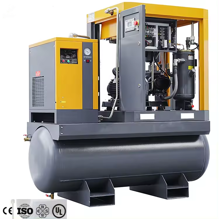 Laser cutting  Integrated Air Compressors