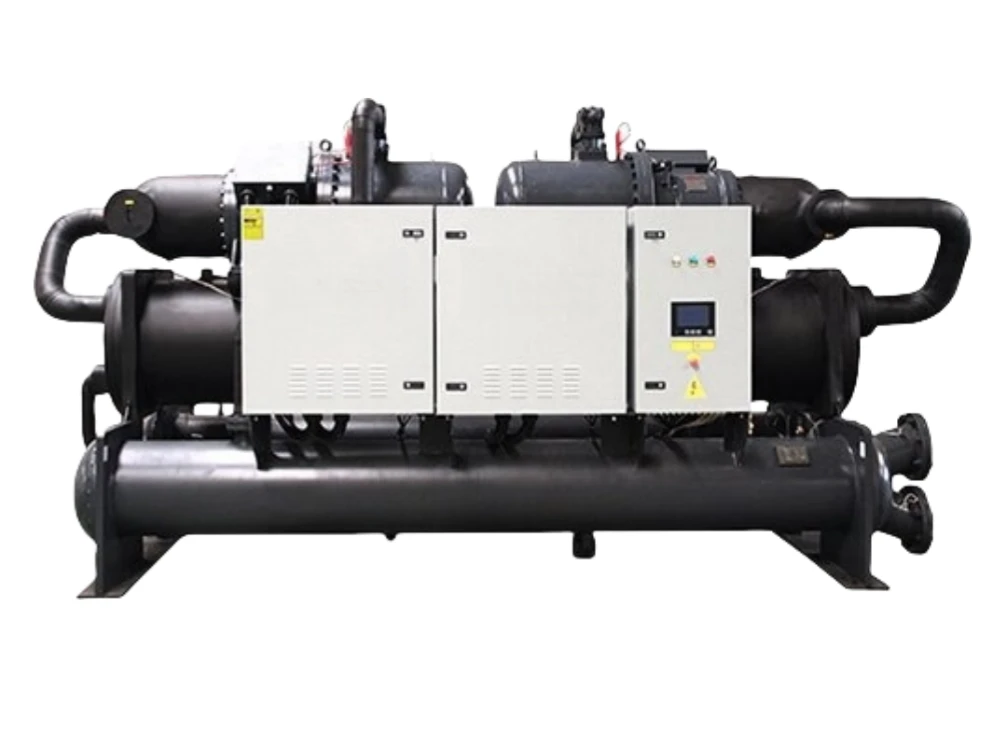 Two Compressor Water Chiller For High Capacity Industrial Cooling System
